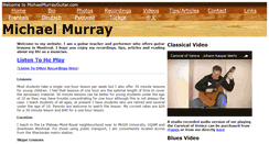 Desktop Screenshot of michaelmurrayguitar.com